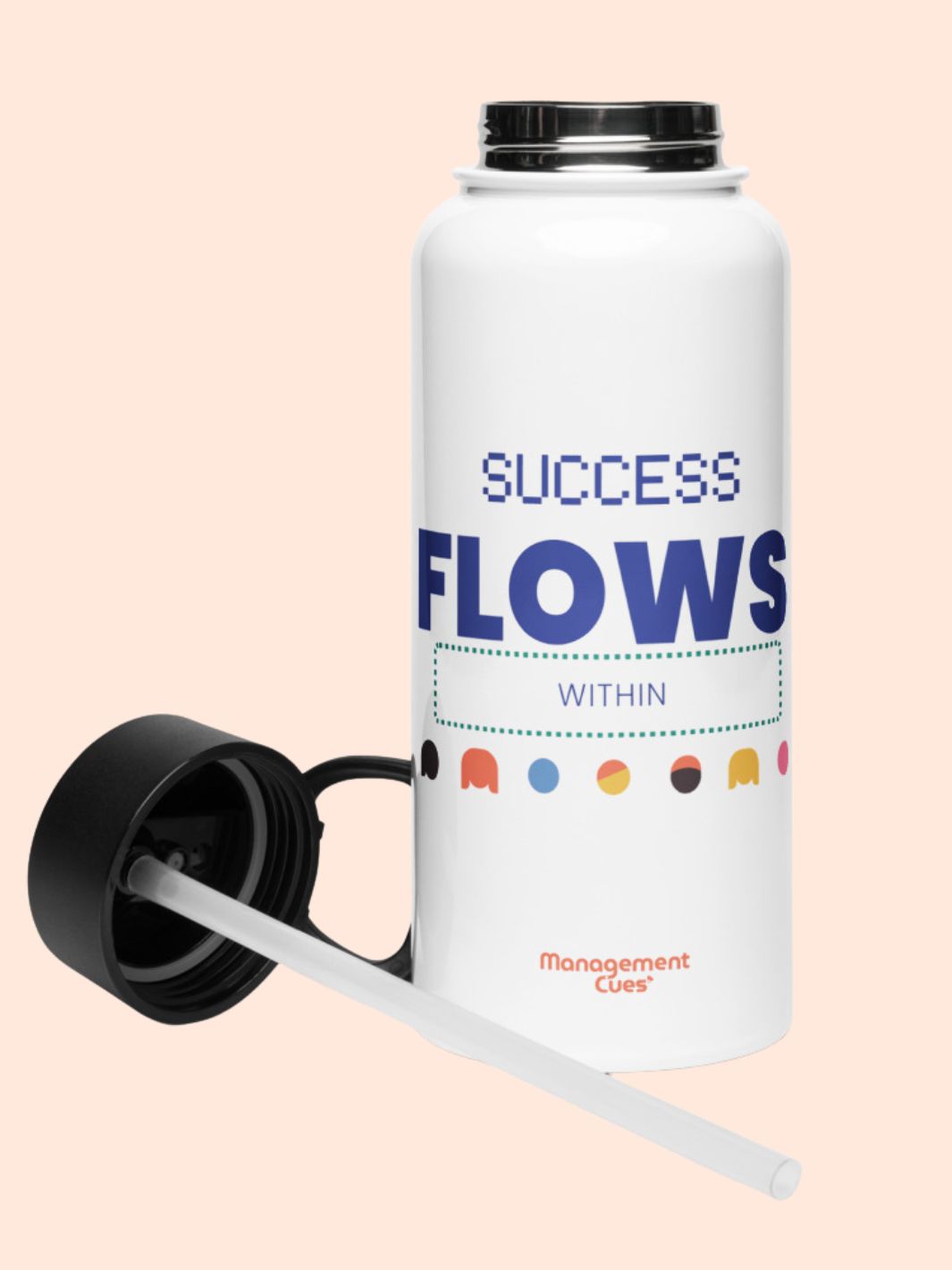 Success Flows Stainless Steel Waterbottle