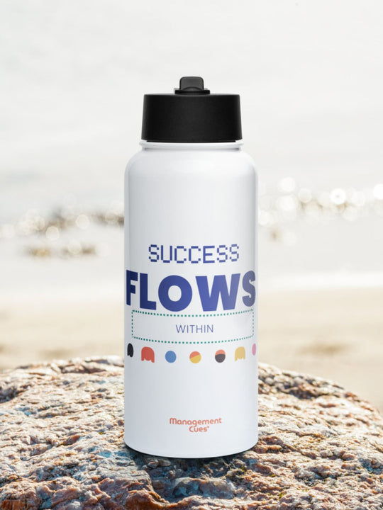 Success Flows Stainless Steel Waterbottle