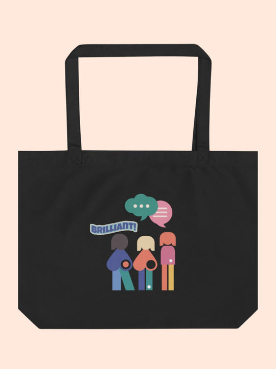 Brilliantly Bold Large Tote Bag
