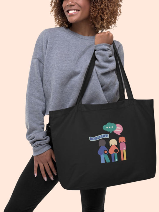 Brilliantly Bold Large Tote Bag